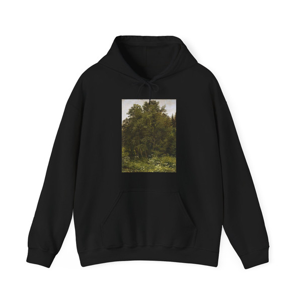 SHISKIN, Ivan Ivanovich - On the edge 1885 (Artwork) Hoodie