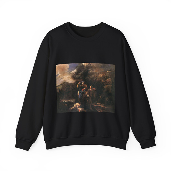 FETI, Domenico - Flight to Egypt (Artwork) Crewneck Sweatshirt