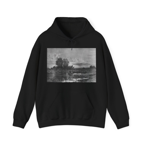 SHISKIN, Ivan Ivanovich - overgrown pond. 1884 (Artwork) Hoodie