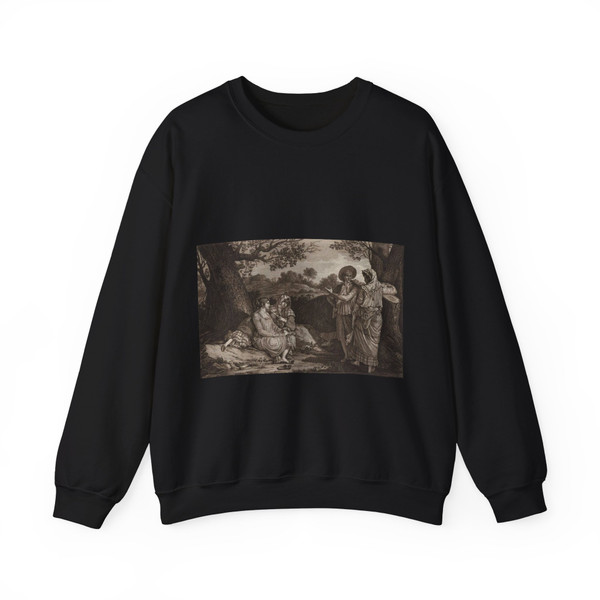DUCHE DE VANCY, Gaspard - The costumes of the inhabitants of Manila (Artwork) Crewneck Sweatshirt