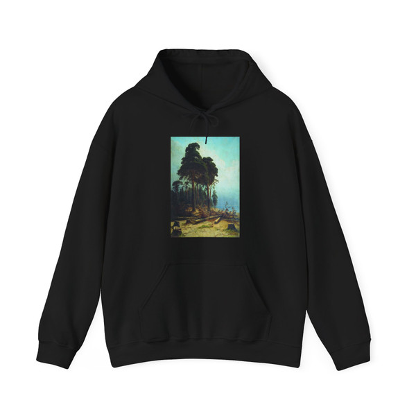 SHISKIN, Ivan Ivanovich - Pine Forest 1883 - 1894 (Artwork) Hoodie