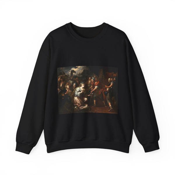 DANDINI, Pietro - Solomon and the Queen of Sheba (Artwork) Crewneck Sweatshirt