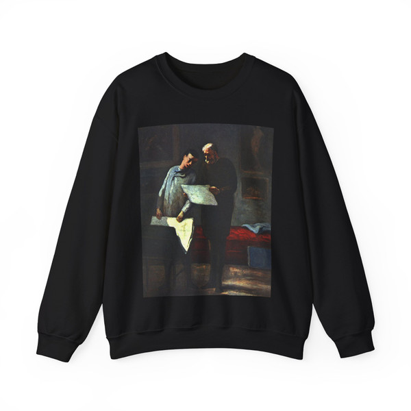 DAUMIER, Honore - 004 (Artwork) Crewneck Sweatshirt