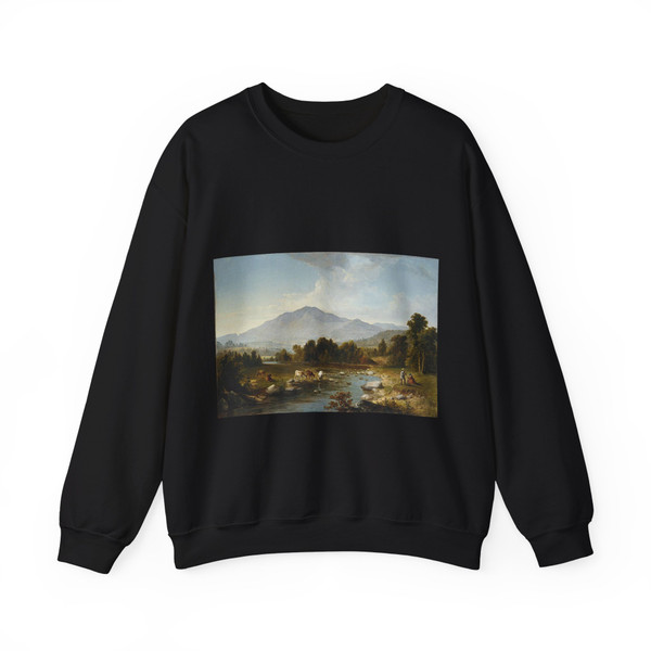 DURAND, Asher Brown - High Point Shandaken Mountains (Artwork) Crewneck Sweatshirt