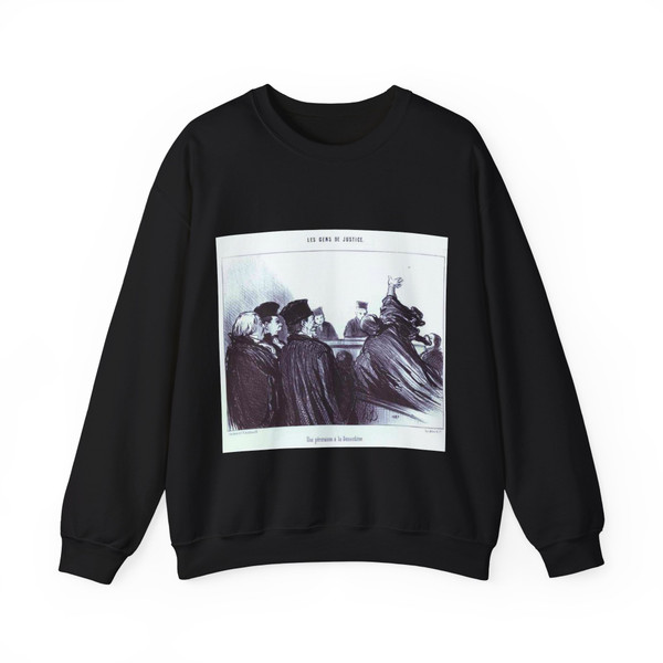 DAUMIER, Honore - 29 (Artwork) Crewneck Sweatshirt
