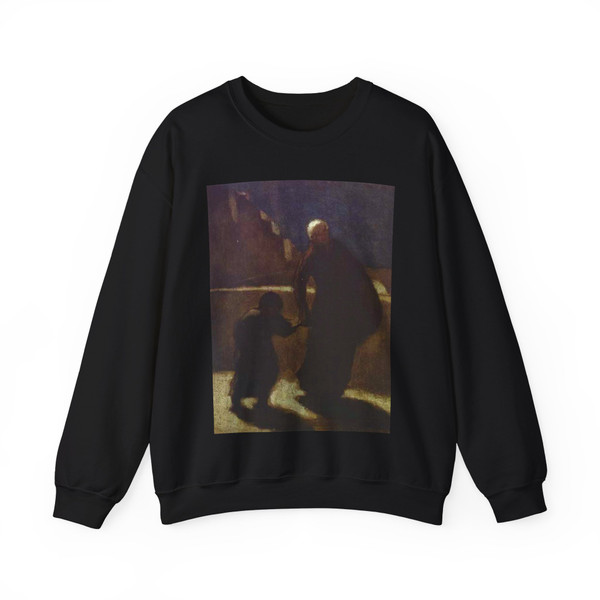 DAUMIER, Honore - 34 (Artwork) Crewneck Sweatshirt
