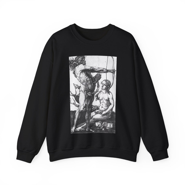 DURER, Albrecht - Apollo and Diana (Artwork) Crewneck Sweatshirt