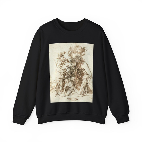 DURER, Albrecht - Death of Orpheus (Artwork) Crewneck Sweatshirt