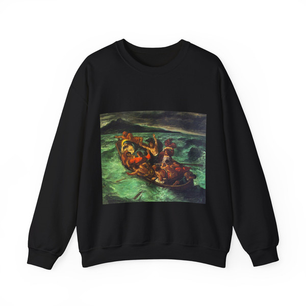 DELACROIX, EUGENE - 10 (Artwork) Crewneck Sweatshirt