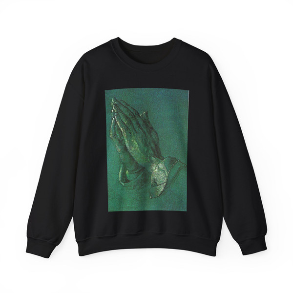 DURER, Albrecht - Hands (Artwork) Crewneck Sweatshirt