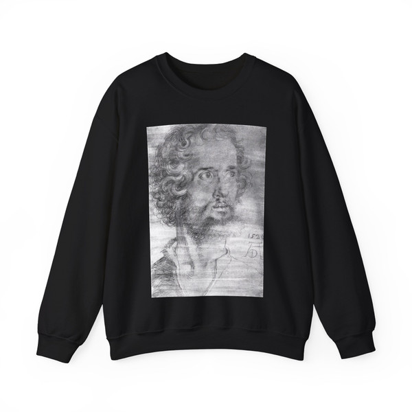 DURER, Albrecht - Head of St Mark (Artwork) Crewneck Sweatshirt