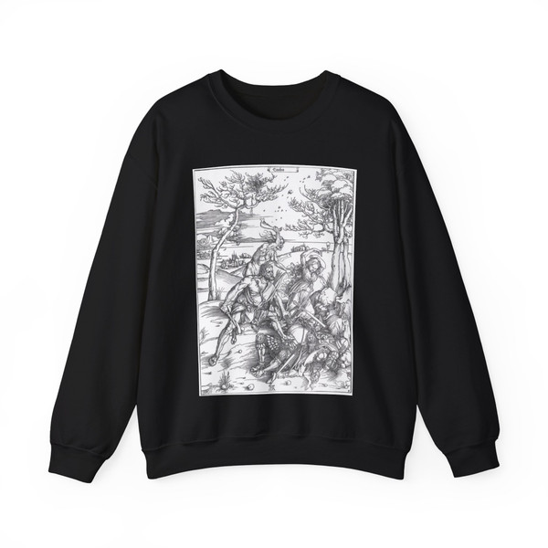 DURER, Albrecht - Hercules (Artwork) Crewneck Sweatshirt