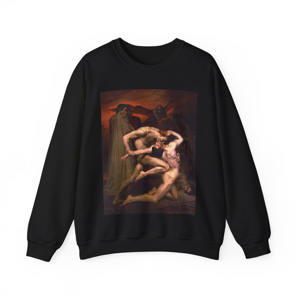 Dante_et_Virgile_au_Enfers (Artwork) Crewneck Sweatshirt