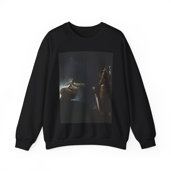 FUSELI, John Henry - witches (Artwork) Crewneck Sweatshirt