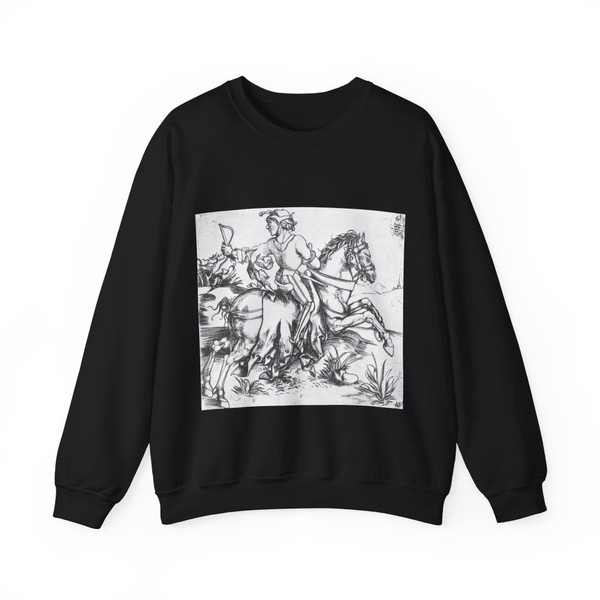 DURER, Albrecht - The Great Courier (Artwork) Crewneck Sweatshirt