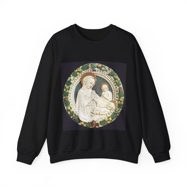 Adoration of the Child (Artwork) Crewneck Sweatshirt