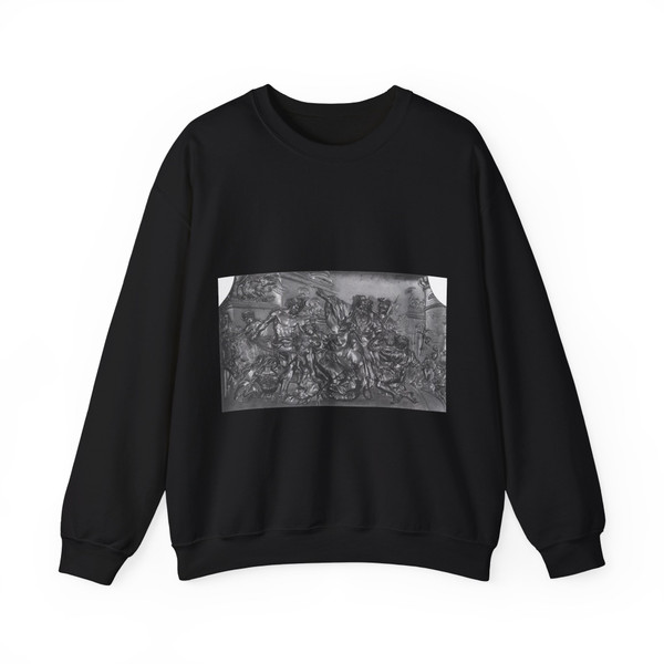ADAM, Nicolas-Sebastien - The Martyrdom of Sainte Victoire (Artwork) Crewneck Sweatshirt