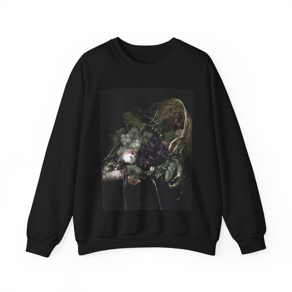 AELST, Willem van - Fruit Still-Life (Artwork) Crewneck Sweatshirt