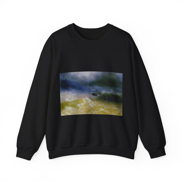 aivazovsky133[1] (Artwork) Crewneck Sweatshirt