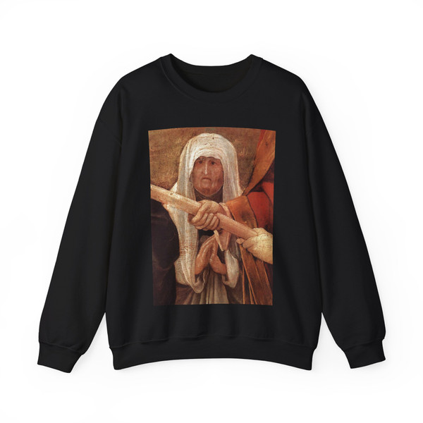 GRUNEWALD, Matthias -1511-1520- Establishment of the Santa Maria Maggiore in Rome (detail)2 (Artwork) Crewneck Sweatshirt