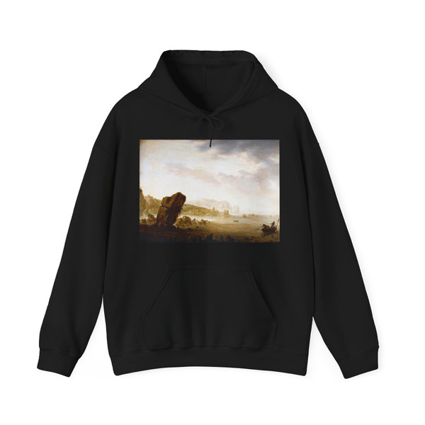 SAFTLEVEN, Herman - Mediterranean Coastal Scene (Artwork) Hoodie