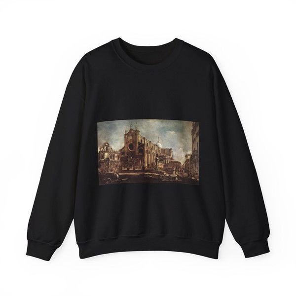 GUARDI, Francesco - Campo Santi Giovanni e Paolo (Artwork) Crewneck Sweatshirt