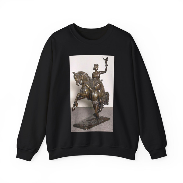 BARRE, Jean-August - Mary of Burgundy (Artwork) Crewneck Sweatshirt