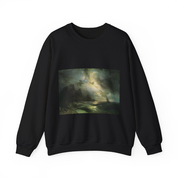 aivazovsky63[1] (Artwork) Crewneck Sweatshirt