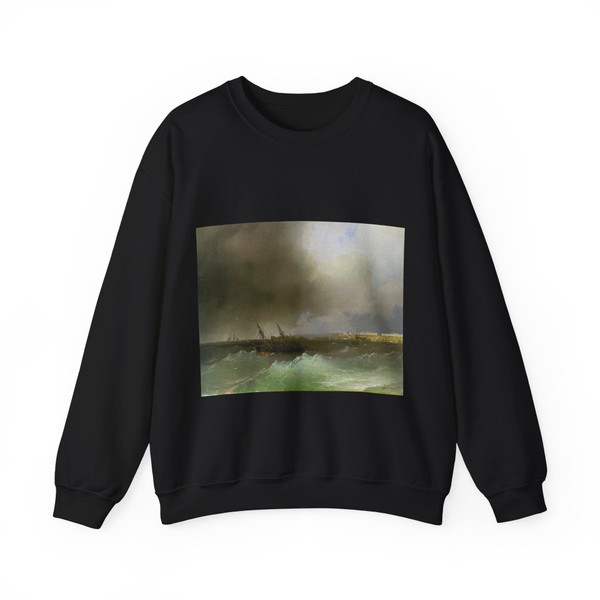 aivazovsky65[1] (Artwork) Crewneck Sweatshirt