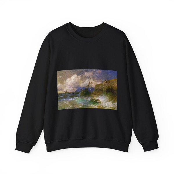 aivazovsky127[1] (Artwork) Crewneck Sweatshirt
