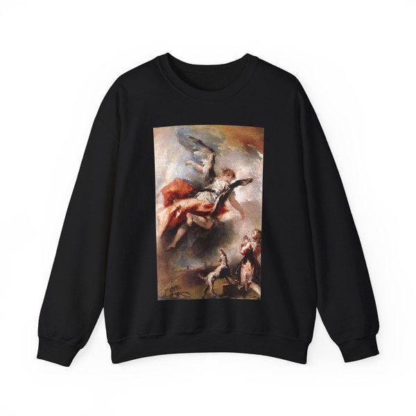 GUARDI, Gianantonio - The Angel Appears to Tobias (Artwork) Crewneck Sweatshirt