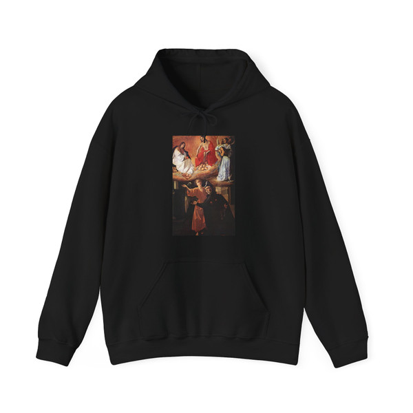 ZURBARAN, Francisco de - Vision of Blessed Alonso Rodriguez (Artwork) Hoodie