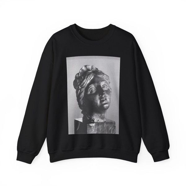 ADAM, Lambert-Sigisbert - Head of 'Water' (Artwork) Crewneck Sweatshirt