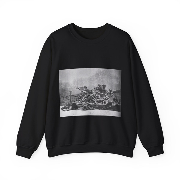 ADAM, Lambert-Sigisbert - Neptune and Amphitrite (Artwork) Crewneck Sweatshirt