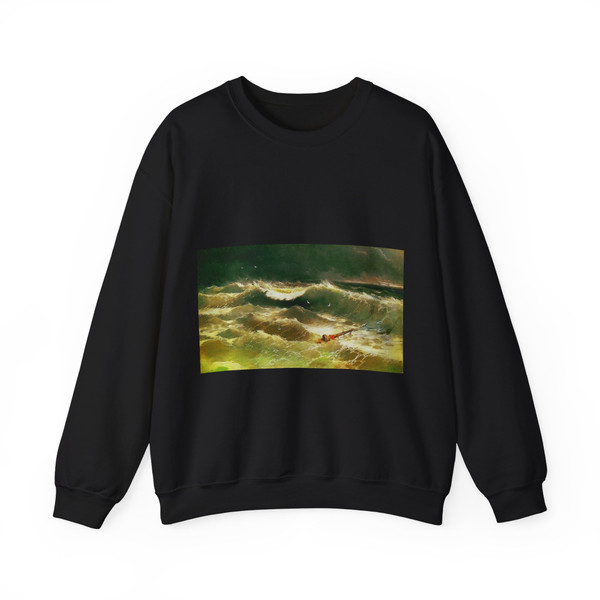 aivazovsky115[1] (Artwork) Crewneck Sweatshirt