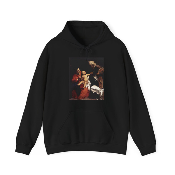 SARACENI, Carlo - Madonna and Child with St Anne (Artwork) Hoodie