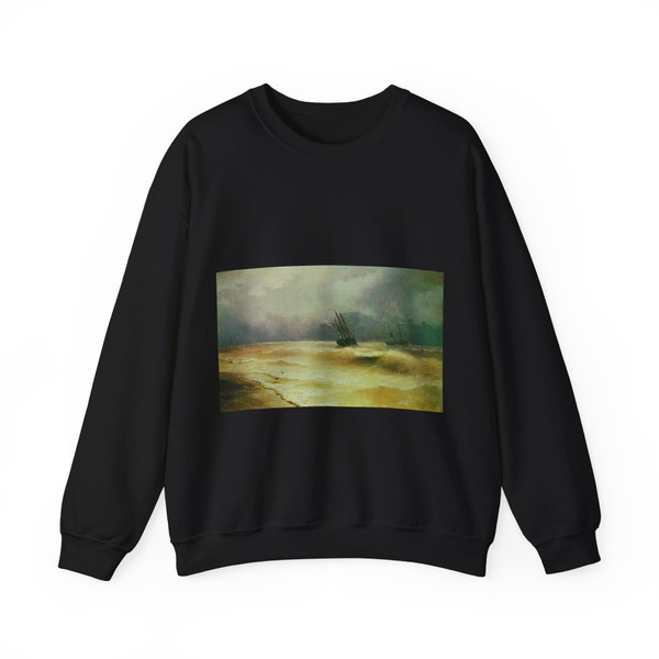 aivazovsky117[1] (Artwork) Crewneck Sweatshirt