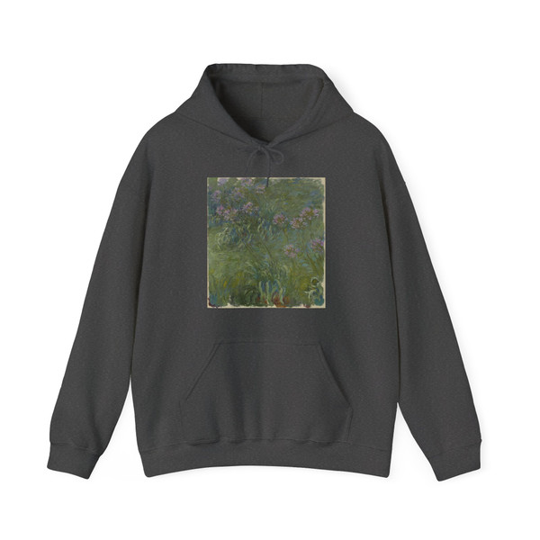 MONET, Claude - Agapanthus (Artwork) Hoodie