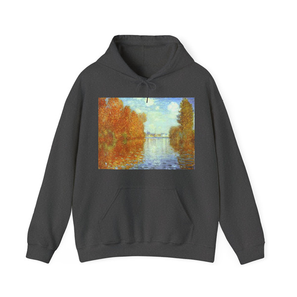 MONET, Claude - Autumn at Argenteuil (Artwork) Hoodie