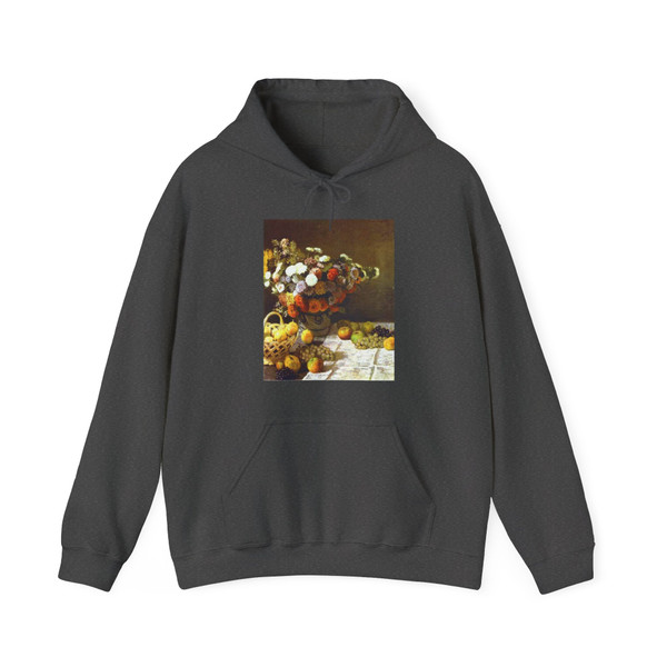 MONET, Claude - Flowers and Fruits (Artwork) Hoodie