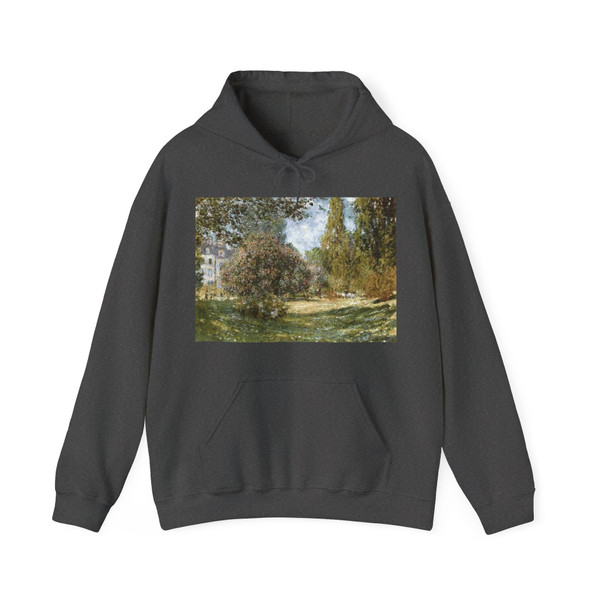 MONET, Claude - Landscape Parc Monceau (Artwork) Hoodie