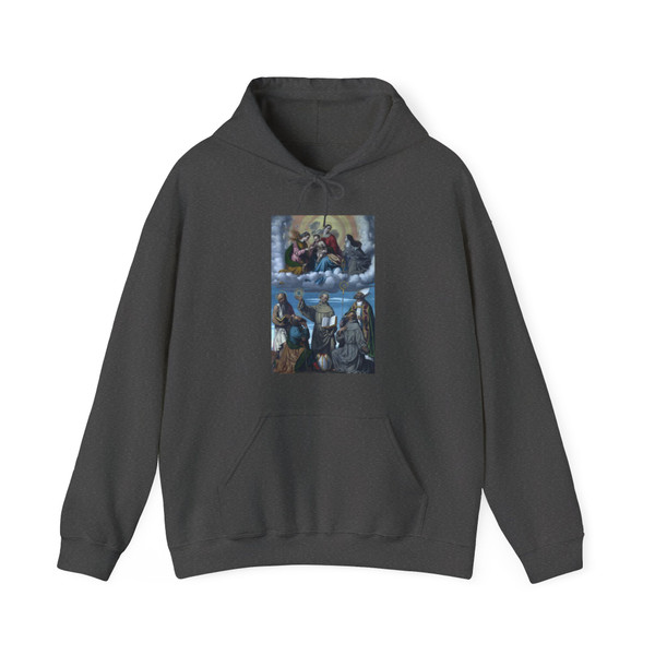 MORETTO da Brescia - The Madonna and Child with Saints (Artwork) Hoodie