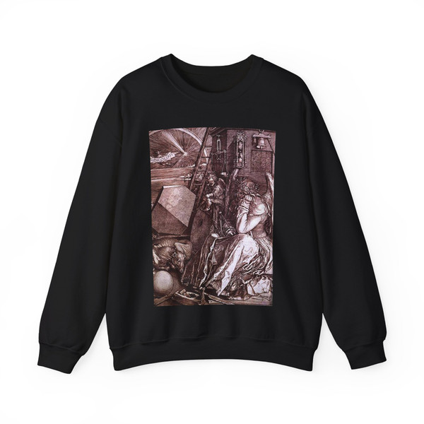 DURER, Albrecht - Melancolia d (Artwork) Crewneck Sweatshirt