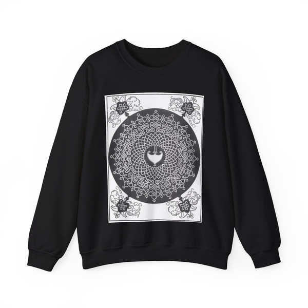 DURER, Albrecht - Pattern from the Series of Six Knots 1 (Artwork) Crewneck Sweatshirt