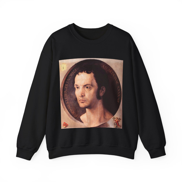 DURER, Albrecht - Portrait of Johannes Kleberger (Artwork) Crewneck Sweatshirt