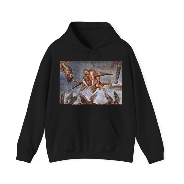 SIGNORELLI, Luca - The Damned (detail)4 (Artwork) Hoodie