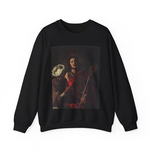 FETI, Domenico - Ecce Homo (Artwork) Crewneck Sweatshirt