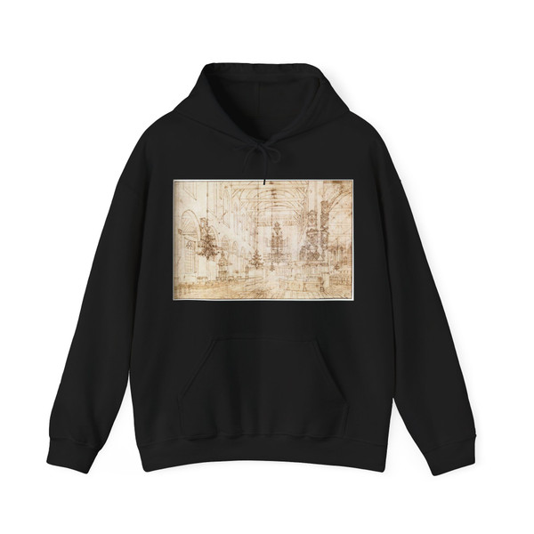 VLIET, Hendrick Cornelisz. van - Interior of the Oude Kerk, Delft (Artwork) Hoodie