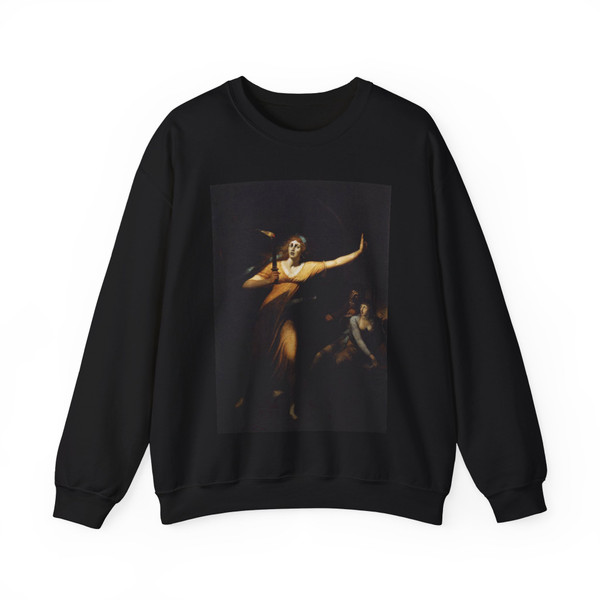 FUSELI, John Henry - Lady Macbeth (Artwork) Crewneck Sweatshirt