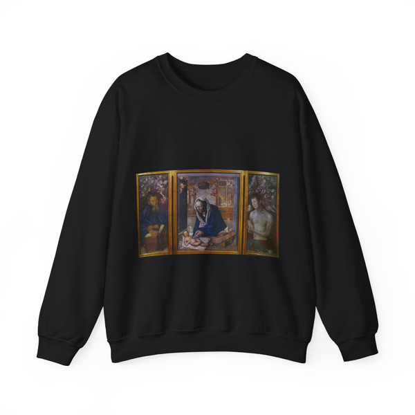 DURER, Albrecht - The Dresden Altar (Artwork) Crewneck Sweatshirt